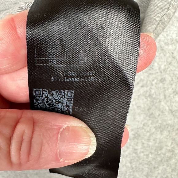 Guess Ringer Henley T-Shirt Mens L Grey Knit  Spellout‎ Embroidered Short Sleeve - Picture 4 of 7